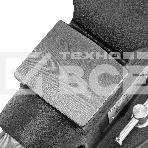 Тиски слесарные BVH-150, 150 мм, поворотные, стальная направляющая, с наковальней Denzel, фото20