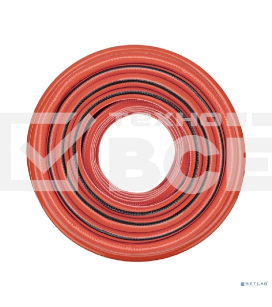 Шланг поливочный ПВХ 3-х слойный армированный 3/4' 25м Люкс ЧЕТЫРЕ СЕЗОНА 