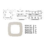 Рамка OMEGA Ecta (Серо-бежевый матовый) 2-ая OF140362, фото2