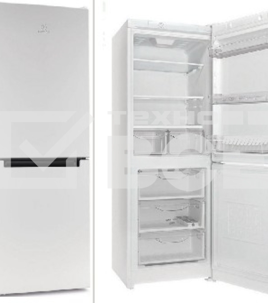 Холодильник Indesit DS 4160 W белый двухкамерный 182/87л морозилка снизу