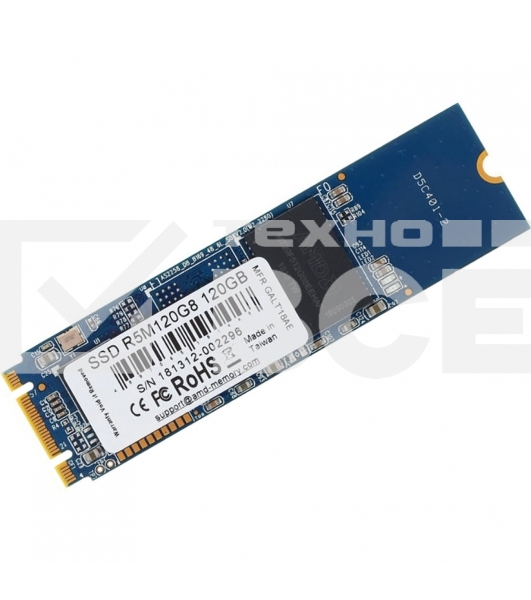 Накопитель SSD AMD Radeon R5M120G8, 120Gb, M.2 2280, SATA III, R/W 530/330