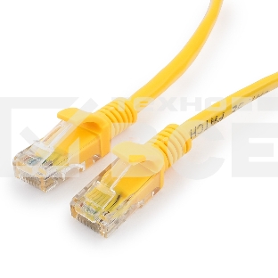 Патч-корд UTP Cablexpert PP12-20M/Y кат.5e, 20м, литой, многожильный (жёлтый)