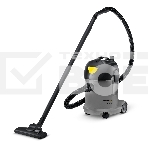 Пылесос Karcher T 14/1 Classic 1600 Вт серый/желтый, 240/1600 Вт, уборка сухая/влажная, пылесборник мешок 14 л, фото4