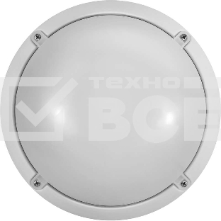 Светильник LED 61 193 OBL-R1-7-6.5K-WH-IP65-LED ( Аналог НПП) ОНЛАЙТ 61193