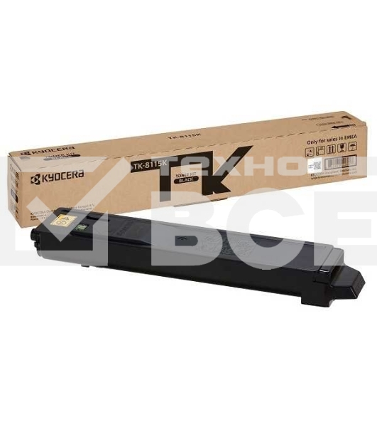 Картридж лазерный Kyocera TK-8115K (1T02P30NL0) черный для M8124cidn/M8130cidn 12000 стр