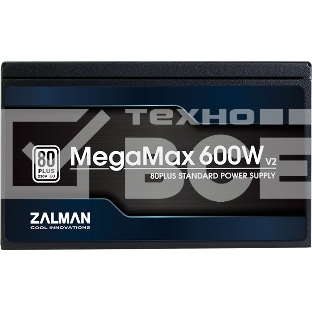 Блок питания Zalman ZM600-TXII V2, 600Вт, 80 PLUS, 120мм, черный