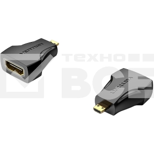 Адаптер-переходник Vention HDMI 19F/micro HDMI 19M