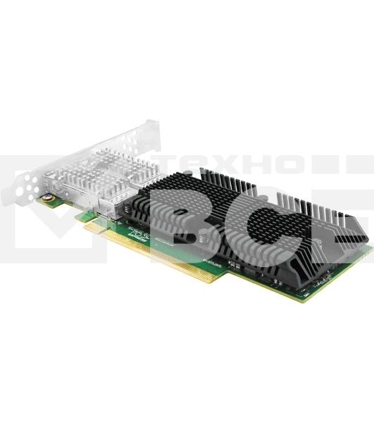 Сетевой адаптер PCIE 10GB 16QSFP28 LRES1014PF-2QSFP28 LR-LINK
