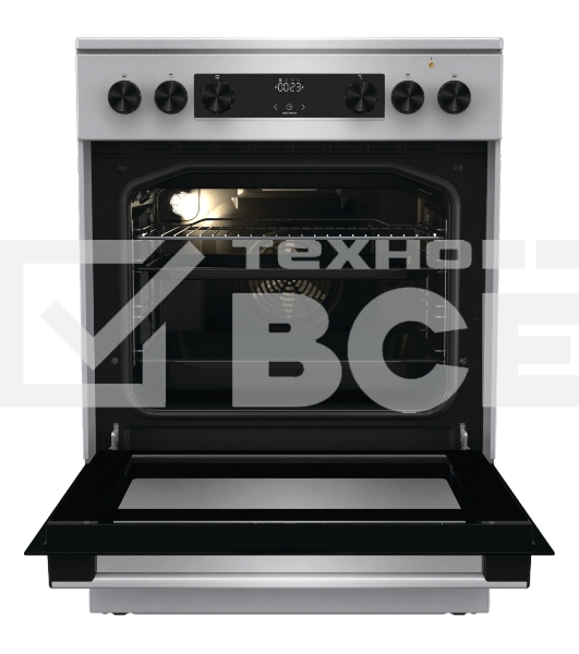 Электрическая плита Gorenje GECS6C70XC нержавеющая сталь