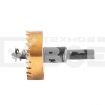 Коронка по металлу Denzel HSS, 42 мм, нитридтитановое покрытие, фото2