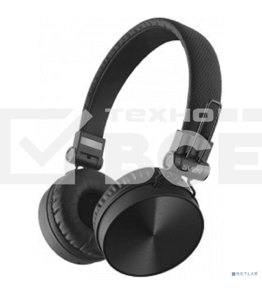 Наушники с микрофоном SVEN AP-B500MV черный Bluetooth