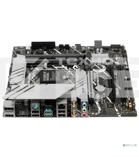 Материнская плата ASUS PRIME B760M-A WIFI, LGA 1700, Intel B760, 4xDDR5, 4xSATA, 2xM.2, 1xPCIe 4.0 x16, 1xPCIe 4.0 x4, 1xPCIe 4.0 x1, 2xHDMI, 1xDP, 1x 2.5Gb LAN, 2xUSB-A 3.2 Gen 2, 4xUSB-A 2.0, 3x3.5 мм, 7.1, mATX
