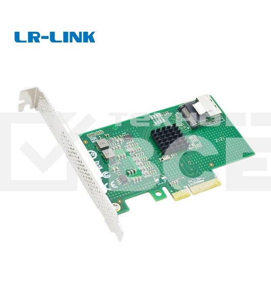 Переходник Lr-Link LRST9630-4IR PCIe x1 4-Port SATA3 RAID, MARVELL 88SE9230, 1* SFF-8087,RAID 0, 1, 10, JBOD