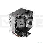 Кулер для процессора PCCooler R200 S115X/1200/1700/AM4/AM5 (TDP 110W, 90mm Non LED Fan, 2 тепловые трубки 6мм, 2200RPM, 28,3dBa), фото3