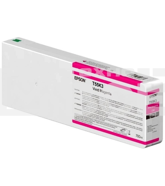 Картридж EPSON C13T55K300 I/C CS-P6000 T55K Vivid Magenta 700ml