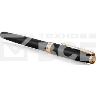 Ручка перьевая Parker Sonnet Core F528 (CW1931516) Matte Black GT F сталь нержавеющая подар.кор.