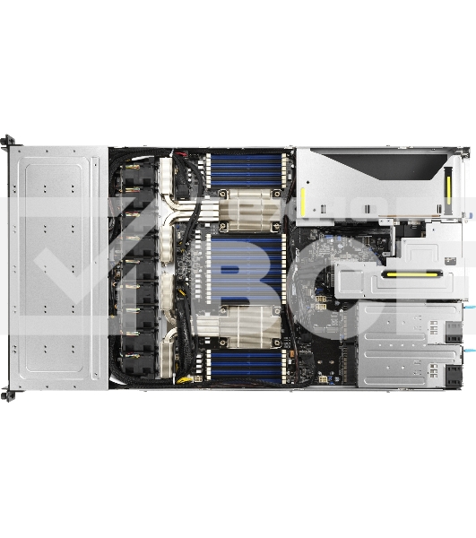 Серверная платформа ASUS RS700-E10-RS12U 3x SFF8643 + 6x SFF8654x8, 12x trays (12x NVMe/SAS/SATA), 2x 1600W, (361664)