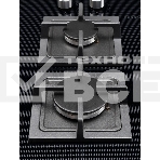 Варочная панель комбинированная Kuppersberg EGS 600 Газоэлектрическая независимая варочная поверхность, стеклокерамика KANGER, ширина 60 см, Тип нагрева HI-Light/Газ, Слайдер/механическое управление, 3 цифровых дисплев, 9 уровней мощности, Блокировка пане, фото 1