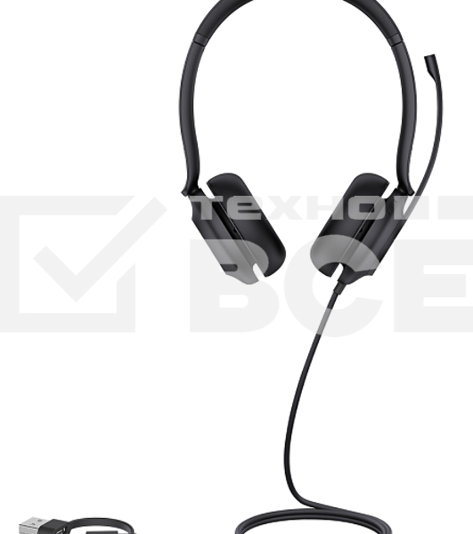 Гарнитура проводная Yealink UH35 UH35 Dual UC USB-C/A 1308164