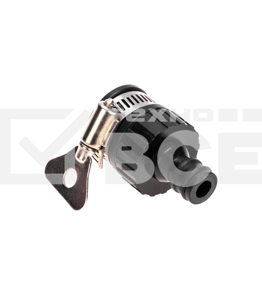 Адаптер пластмассовый 3/4дюйм с внешним хомутом ЧЕТЫРЕ СЕЗОНА 62-0280