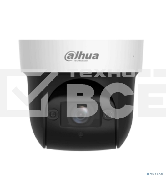Камера видеонаблюдения IP Dahua PTZ DH-SD29404DB-GNY-W Wi-Fi 2.8-12мм цв. корп.:белый/черный