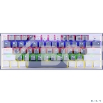 Клавиатура USB FIZZ GREY/WHITE REDRAGON 70675 DEFENDER, фото2