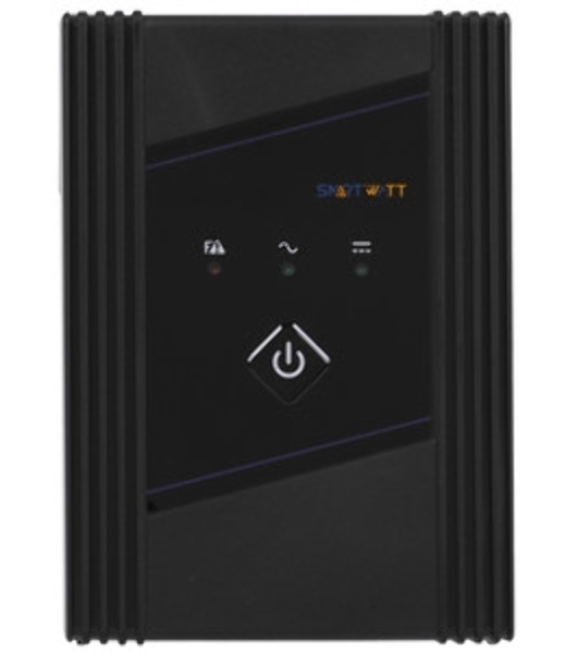 Источник бесперебойного питания SMARTWATT UPS UNI 450 черный 450/250 ВА/Вт, линейно-интерактивный, напольный, LED индикация, Shuko CEE7/4 - 2 шт.