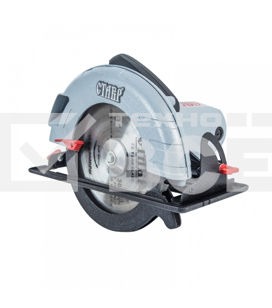 Пила дисковая Ставр ПДЭ-235/2100 (2шт) 2100 Вт, 4400 об/мин, диаметр диска 235мм, максимальная глубина пропила 87мм, угол пропила 0-45, плавный пуск, кабель 3м, диск в комплекте