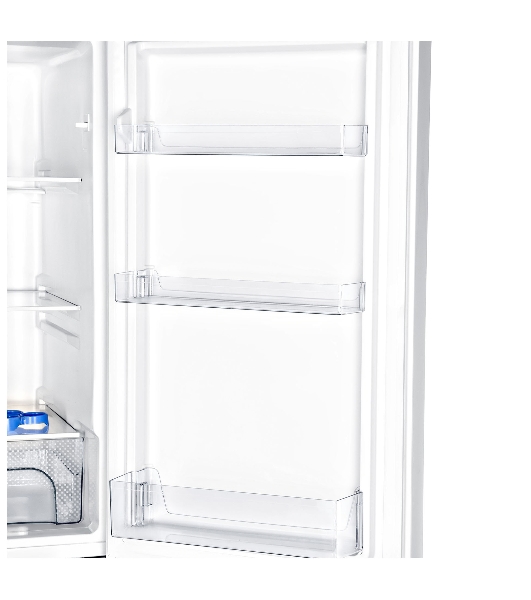 Холодильник Hyundai CC2056FWT белый двухкамерный 129/64л морозилка снизу, No Frost