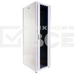Шкаф телекоммуникационный напольный ЭКОНОМ 48U (600 × 800) дверь стекло, дверь металл, фото2