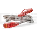 Патч-корд Hyperline PC-LPM-UTP-RJ45-RJ45-C5e-0.15M-LSZH-GY Патч-корд U/­UTP, Cat.5е, LSZH, 0.15 м, серый , фото 1