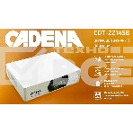 Приемник цифровой эфирный Cadena CDT-2214SB, фото5