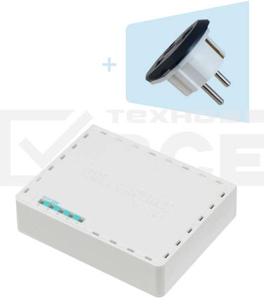 Маршрутизатор MikroTik RB750r2 hEX lite 5x10/100 Mbps