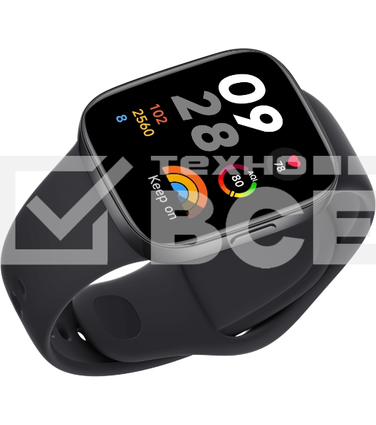Смарт-часы Redmi Watch 3 черный M2216W1 (BHR6851GL)