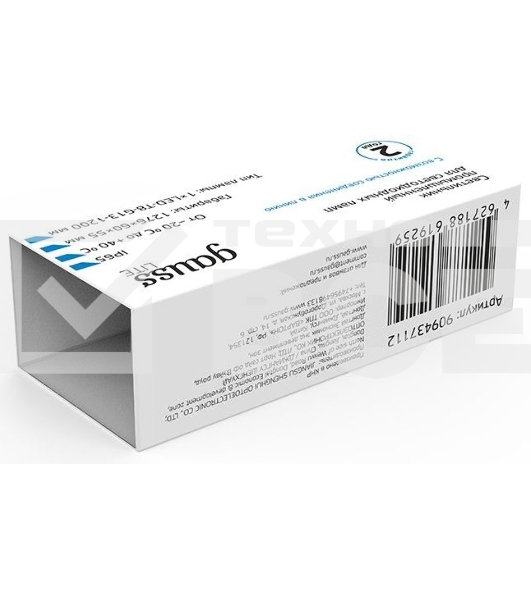 Светильник линейный Gauss СПП-Т8-G13 LITE 220-230V IP65 1276*60*55мм для LED ламп 1х1200мм 1/16
