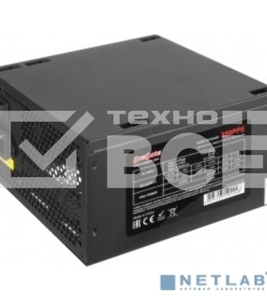 Блок питания ExeGate 350PPE (EX260637RUS-S), 350Вт, 120мм, черный