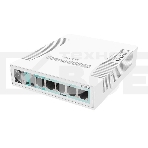 Сетевой коммутатор MikroTik RB260GS RouterBOARD 260GS 5-port Gigabit smart switch with SFP cage, SwOS, plastic case, PSU, фото7