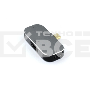 Адаптер Type C на Display Port + Type C + PD