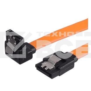 Кабель а/в GOPOWER Длина 0.5 м Разъёмы SATA (m)-SATA (m) Цвет черный / оранжевый 00-00029042