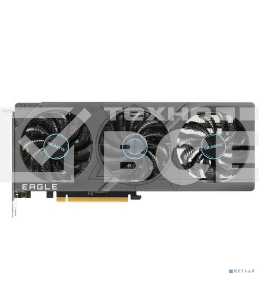 Видеокарта Gigabyte GV-N406TEAGLE-8GD RTX4060Ti PCI-E 4.0 8 ГБ GDDR6, 128 бит, DisplayPort x2, HDMI x2, GPU 2310 МГц