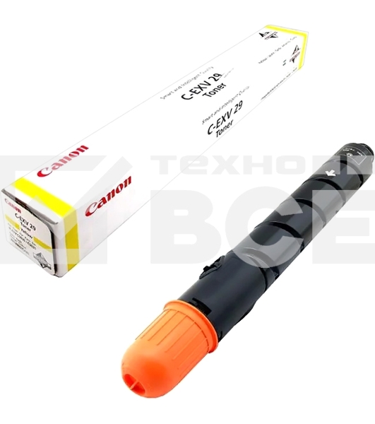 Картридж лазерный CANON C-EXV-29 Y желтый (27 000 стр.) для Canon iR Advance 5030, 5030i, 5035, 5035i