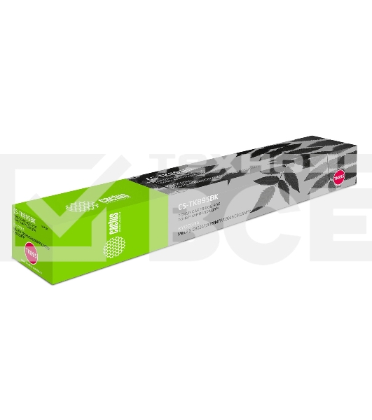 Картридж лазерный Cactus CS-TK895BK черный (12000 стр.) для Kyocera Mita FS C8020/C8020MFP/C8025/C8025MFP
