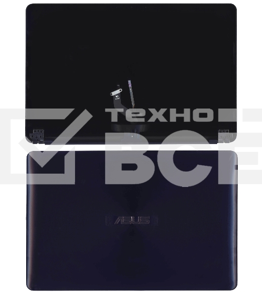 Крышка для Asus Zenbook UX550GD UHD с тачскрином синяя