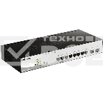 Коммутатор D-Link DGS-1210-10P/FL2A Управляемый L2 коммутатор с 8 портами 10/100/1000Base-T и 2 портами 1000Base-X SFP (8 портов PoE 802.3af/at, PoE бюджет 65 Вт), фото8