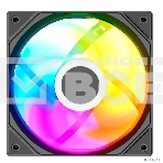 Вентилятор Powercase M53-14 ARGB черный 140x140x25mm (PWM, 80шт./кор, 4pin PWM (M+F)+ 3pin ARGB (M+F), 600-1800±10% об/мин), фото7