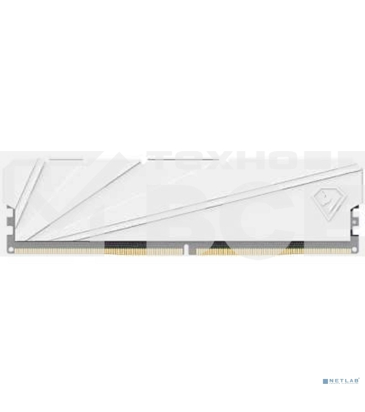 Оперативная память NETAC, DDR4, 16GB (1x16GB), 3200MHz, CL16, DIMM, с радиатором, белый