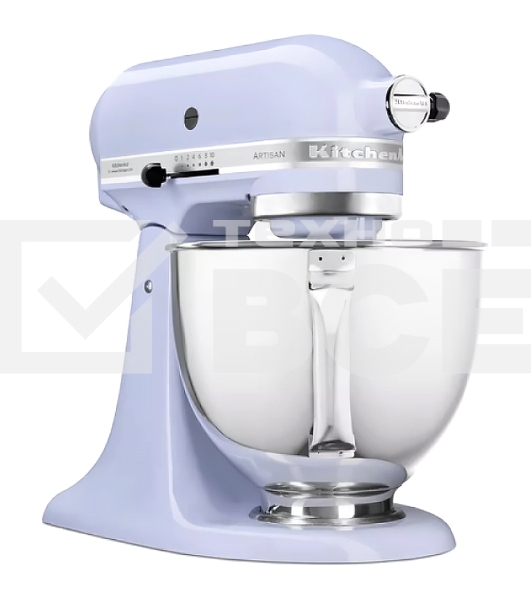 Настольный миксер с откидным блоком KitchenAid 5KSM125ELR Artisan 4.8 л цвет лавандовый