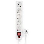 Сетевой фильтр Гарнизон ECL-5-W-1.4, 5 р, 10А, 1.4 м, ур.защиты 4, белый, пакет, фото17