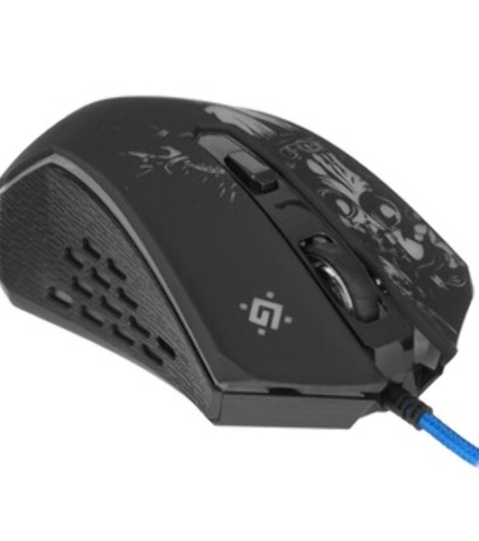 Мышь проводная Defender Sin'Sister GM-933 черный, 7200 dpi, USB, кнопки - 6