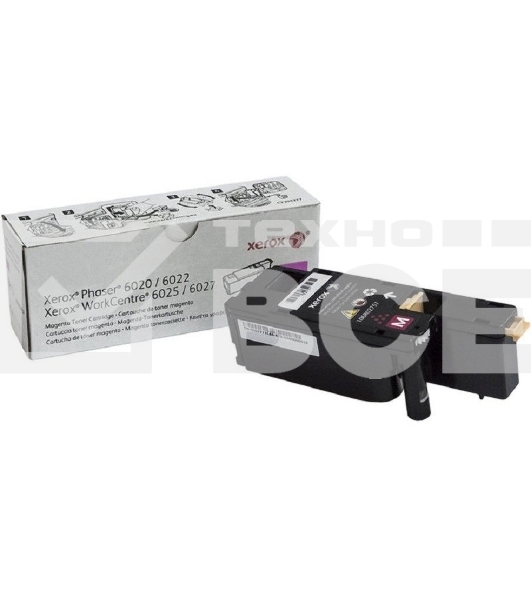 Картридж лазерный XEROX 106R02761 пурпурный для Phaser 6020/22/WC 6025/27 (1000 стр.)(Channels)